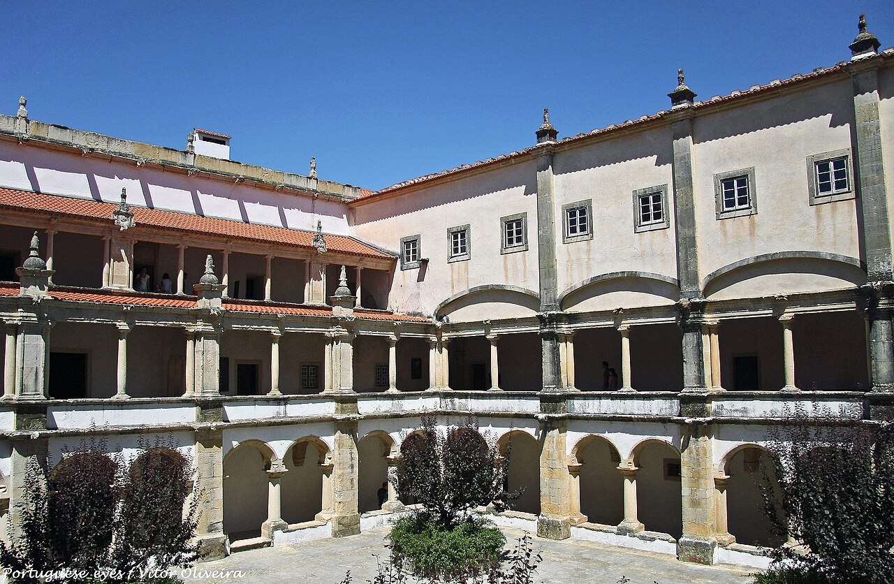 Claustro da Hospedaria do Convento de Cristo, em Tomar
